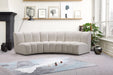 Infinity - 3 Piece Velvet Modular Sectional - Simple Home Plus