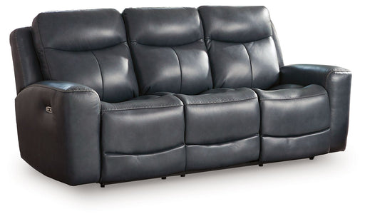 Next Move - Power Reclining Sofa With Adjustable Headrest - Simple Home Plus
