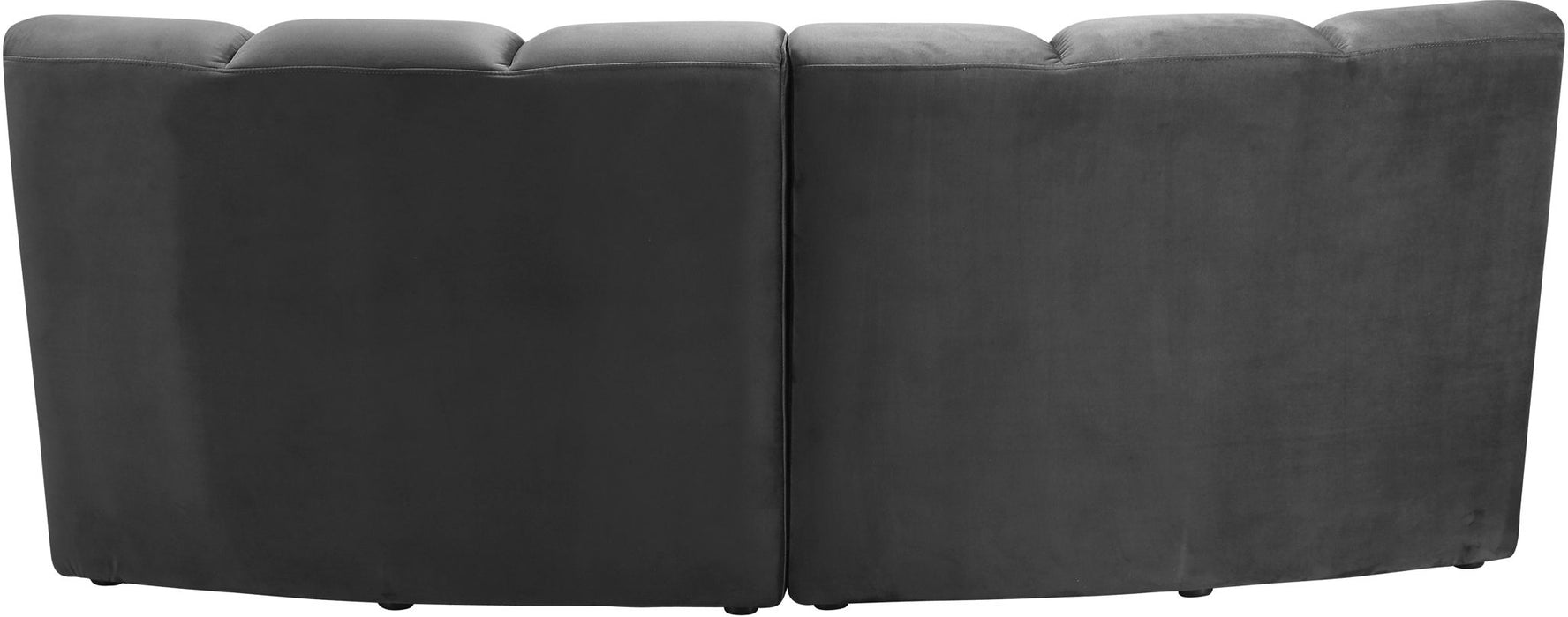 Infinity - 2 Piece Velvet Modular Sectional - Simple Home Plus