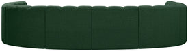 Arc - Boucle Fabric 8 Piece Modular Sofa - Simple Home Plus