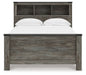 Frandern - Bookcase Panel Bed - Simple Home Plus