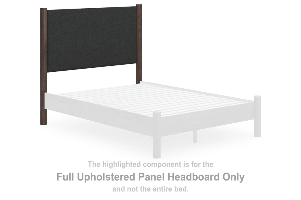 Pamytta - Full Upholstered Panel Headboard - Brown - Simple Home Plus