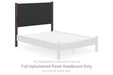 Pamytta - Full Upholstered Panel Headboard - Brown - Simple Home Plus