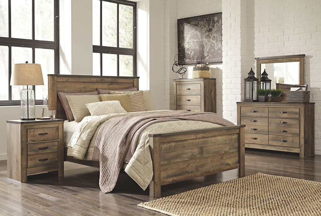 Trinell - Panel Bed - Simple Home Plus
