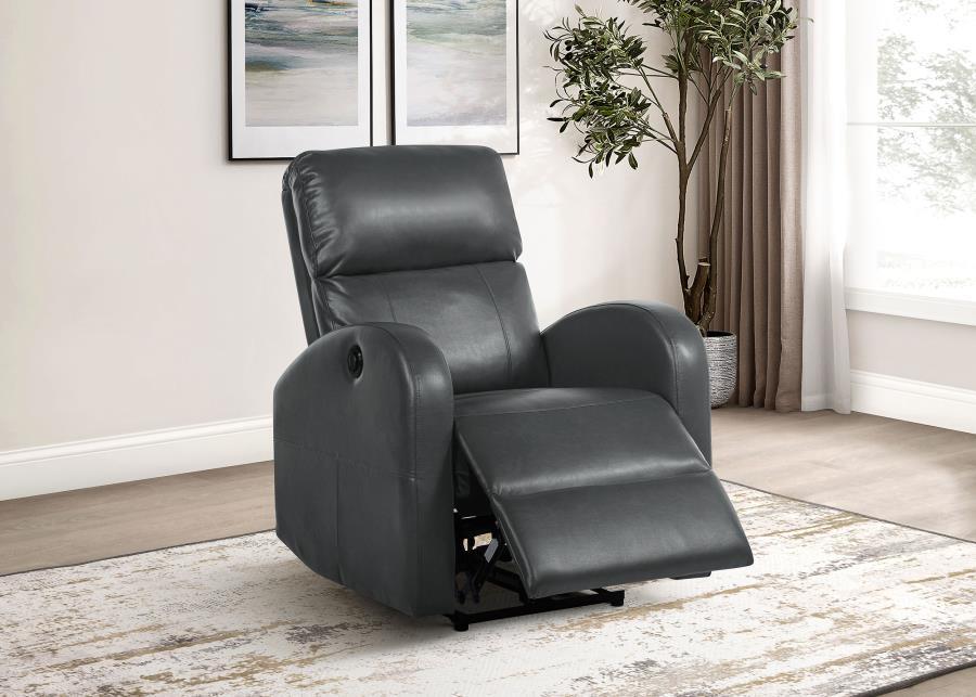 Grant - Upholstered Power Recliner Chair - Simple Home Plus