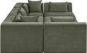 Stellar - 6 Piece Upholstered Modular Sectional - Simple Home Plus