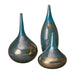 Aurora - Handmade Rainbow Vase (Set of 3) - Blue Metal - Simple Home Plus