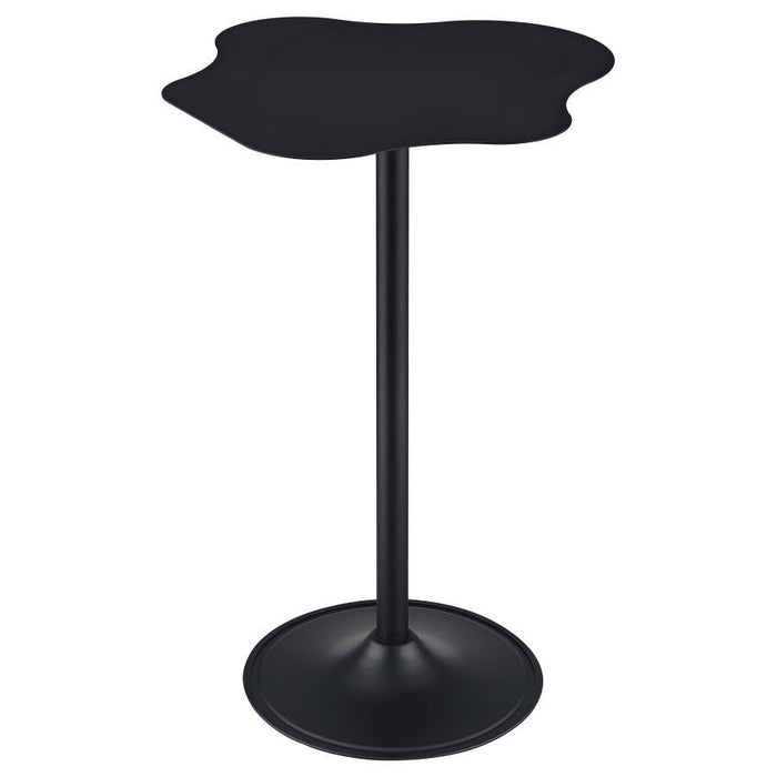 Keanu - Curved Cloud-Shaped Bistro Bar Table - Black - Simple Home Plus