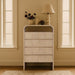 Giada - Solid Wood And Veneer Chest - Simple Home Plus