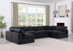 Comfy - 6 Piece Linen Modular Armless Sectional - Simple Home Plus