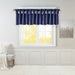 Emilia - Lightweight Valance With Beads - Navy - Simple Home Plus