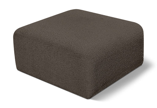 Arc - Boucle Fabric Ottoman - Simple Home Plus