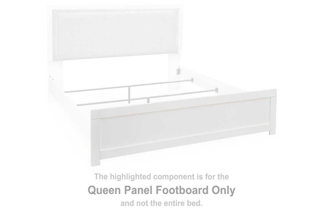 Maeling - Queen Panel Footboard - White - Simple Home Plus