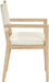 Avon - Vegan Leather Dining Arm Chair - Simple Home Plus