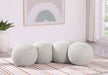 Apollo - Boucle Fabric Bench - Simple Home Plus