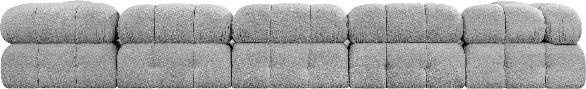 Ames - 7 Piece Fabric Modular U-Shaped Sectional - Simple Home Plus
