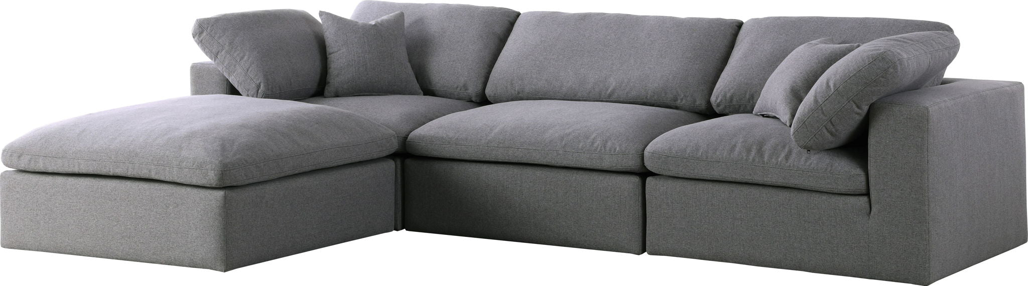 Serene - 4 Piece Modular Sectional - Simple Home Plus