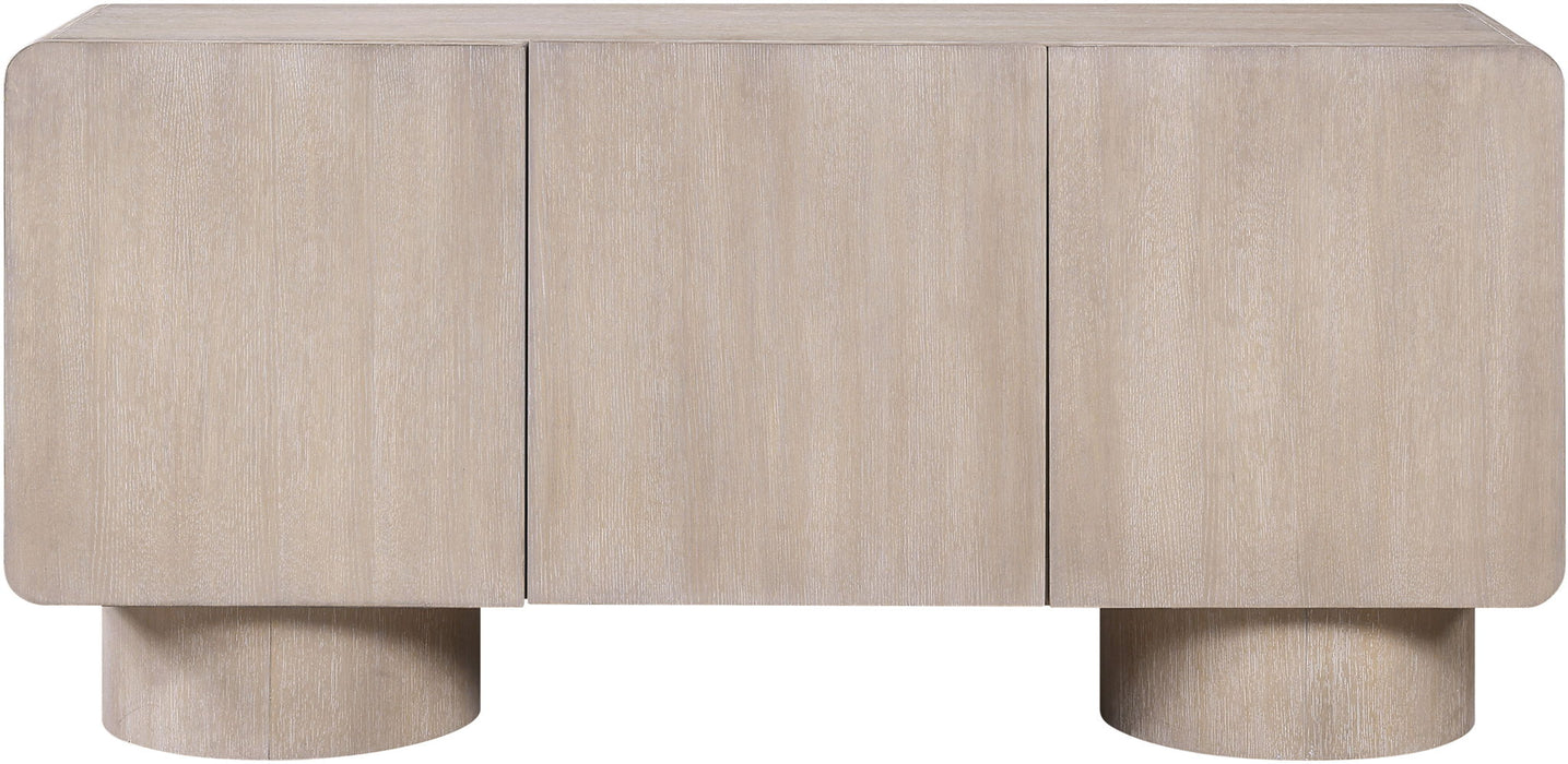 Adagio - Solid Wood And Oak Veneer Sideboard / Buffet - Simple Home Plus