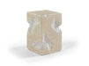 Naturae - Indoor&Outdoor End/Side Table - Beige - Simple Home Plus