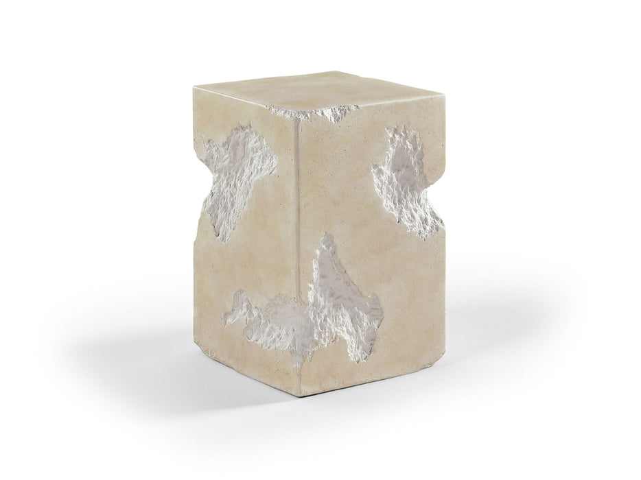 Naturae - Indoor&Outdoor End/Side Table - Beige - Simple Home Plus