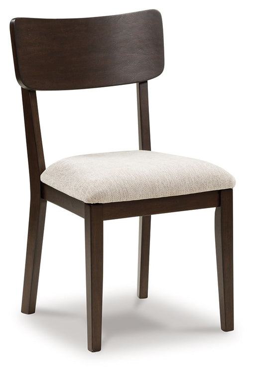 Mallenette - Merlot - Dining Upholstered Side Chair (Set of 2) - Simple Home Plus