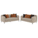 Jade - 2 Piece Chenille Upholstered Sofa Set - Simple Home Plus