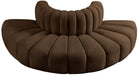 Arc - Velvet 4 Piece Modular Sofa - Simple Home Plus