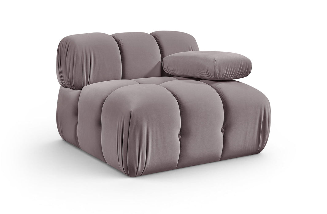 Orin - Velvet Performance Fabric Upholstered Modular Chair