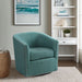 Tyler - Swivel Chair - Teal Multi - Simple Home Plus