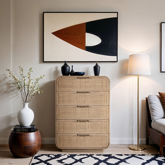 Windsor - Rubberwood Chest - Natural - Simple Home Plus