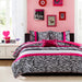 Reagan - Twin Comforter Set - Pink - Simple Home Plus