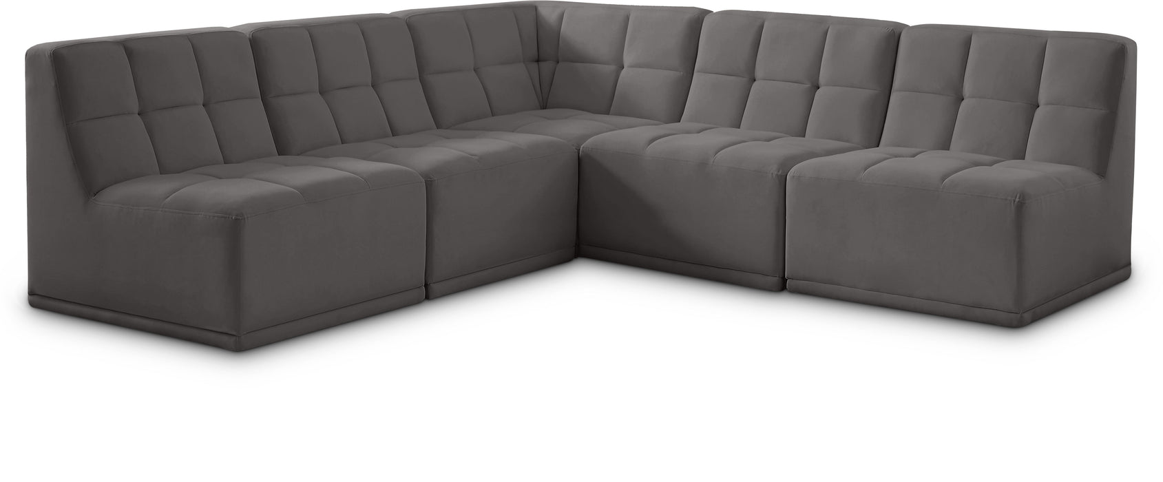 Relax - 5 Piece Modular Sectional - Simple Home Plus