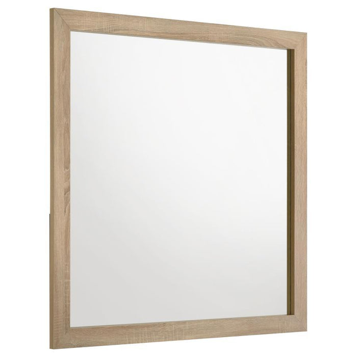 Arielle - Dresser Mirror - Light Oak - Simple Home Plus