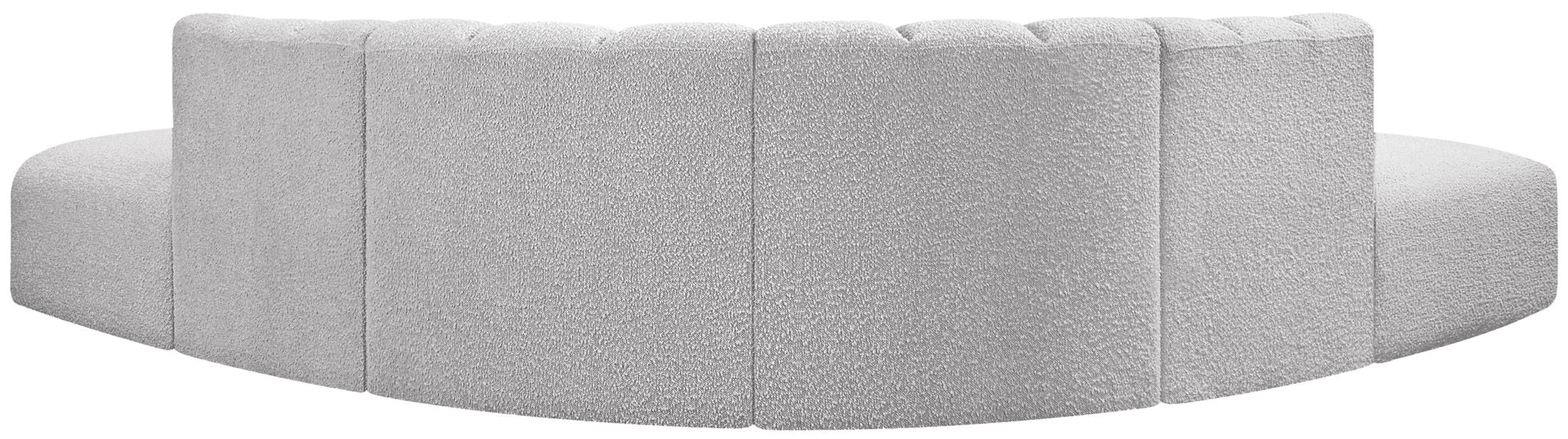 Arc - Boucle Fabric 6 Piece Corner Modular Sofa - Simple Home Plus