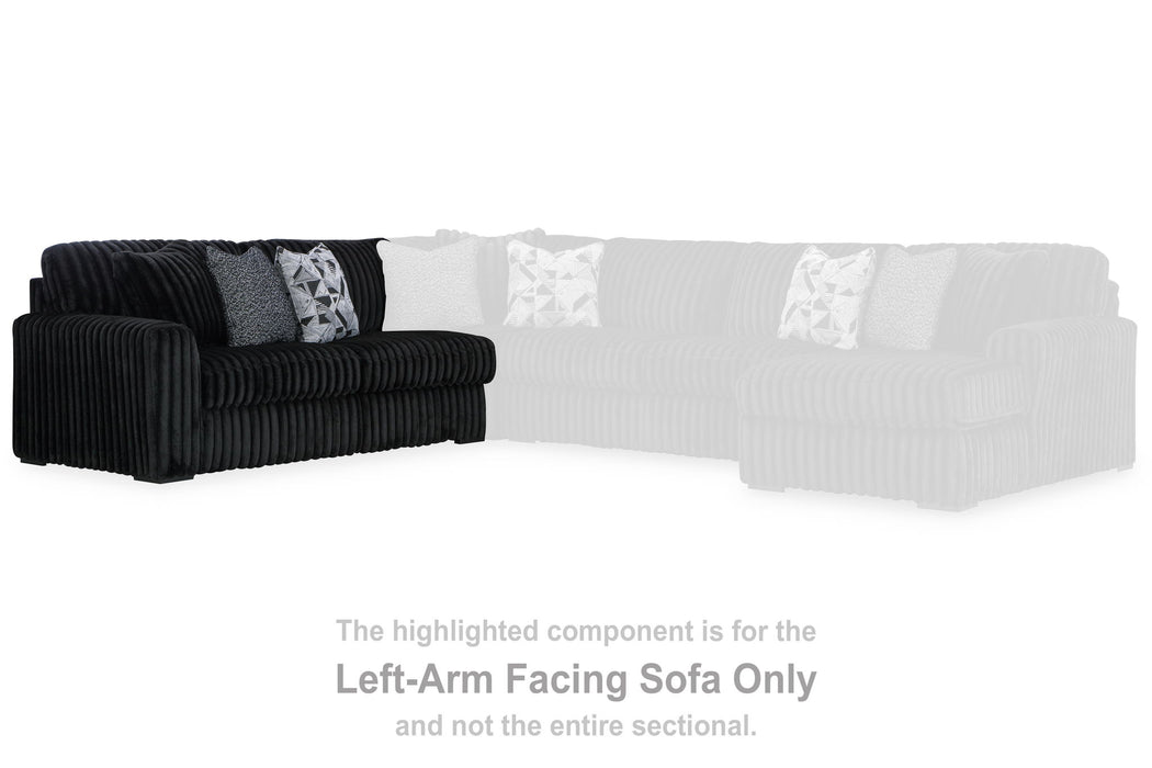 Midnight-Madness - Laf Sofa - Onyx - Simple Home Plus