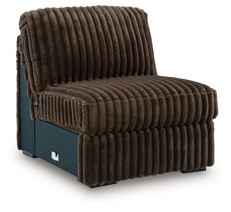Midnight-Madness - Armless Chair - Chocolate - Simple Home Plus