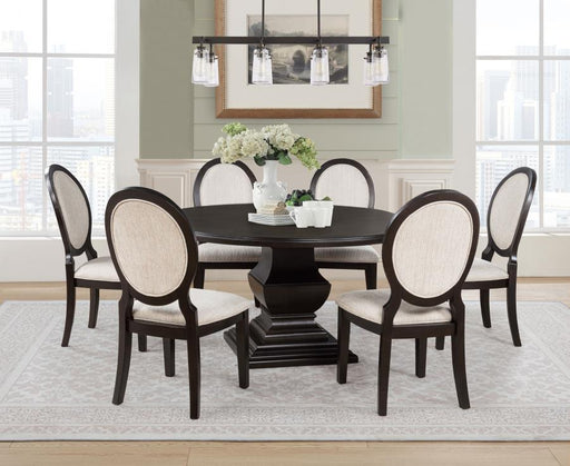 Twyla - Round Wood Dining Room Table Set - Simple Home Plus