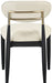 Riccio - Dining Side Chair (Set of 2) - Black And Gold Frame - Simple Home Plus