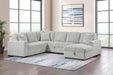 Devonshire - Sleeper Sectional Sofa Storage Chaise - Simple Home Plus