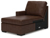 McDowlan - LAF Corner Chaise - Coffee - Simple Home Plus