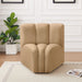 Arc - Velvet Curved Corner Chair - Simple Home Plus