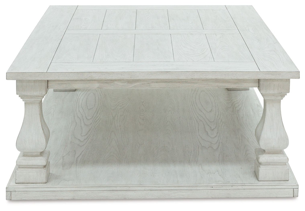 Arlendyne - Antique White - Rectangular Cocktail Table - Simple Home Plus