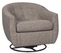 Upshur - Taupe - Swivel Glider Accent Chair - Simple Home Plus