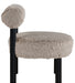 Ambre - Vegan Shearling Fabric Upholstered Accent Chair - Simple Home Plus