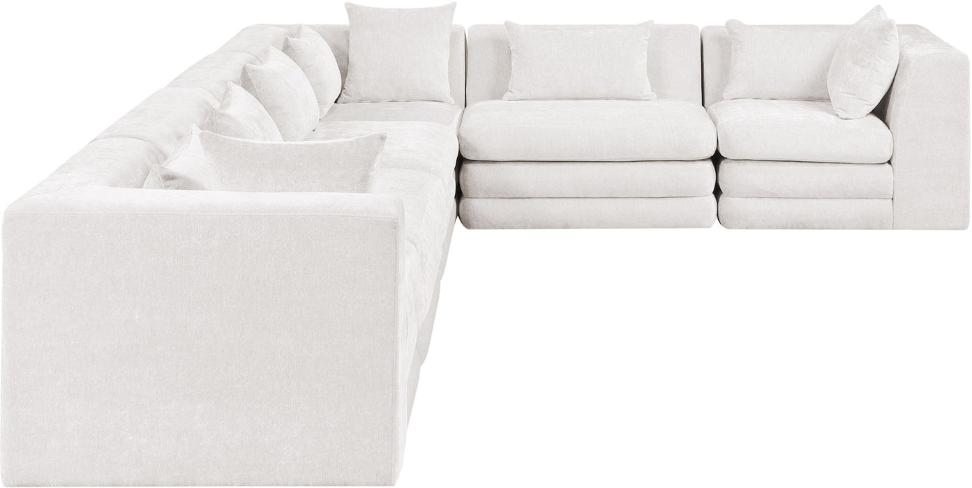 Stellar - 6 Piece Upholstered Modular Sectional - Simple Home Plus