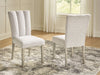 Larawyn - Dining Upholstered Side Chair (Set of 2) - Bisque - Simple Home Plus