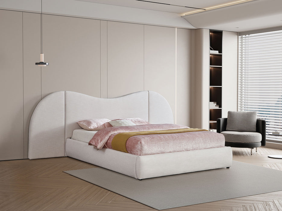 Everest - Linen Fabric Bed - Simple Home Plus