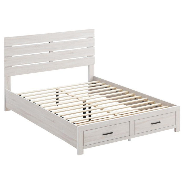 Brantford - Wood Storage Panel Bed - Simple Home Plus