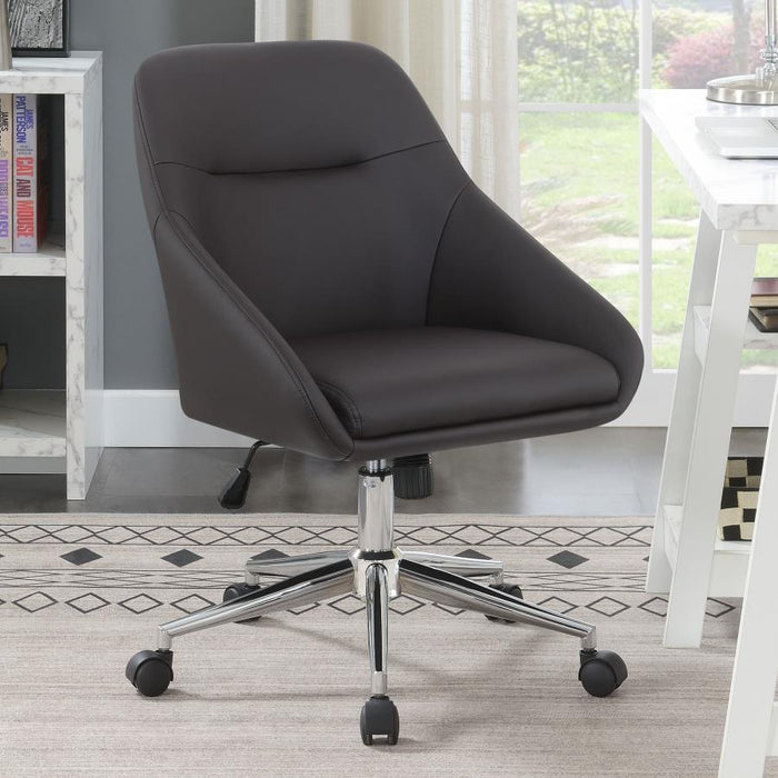 Jackman - Upholstered Adjustable Home Office Desk Chair - Simple Home Plus