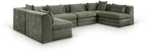 Stellar - 6 Piece Upholstered Modular Sectional - Simple Home Plus